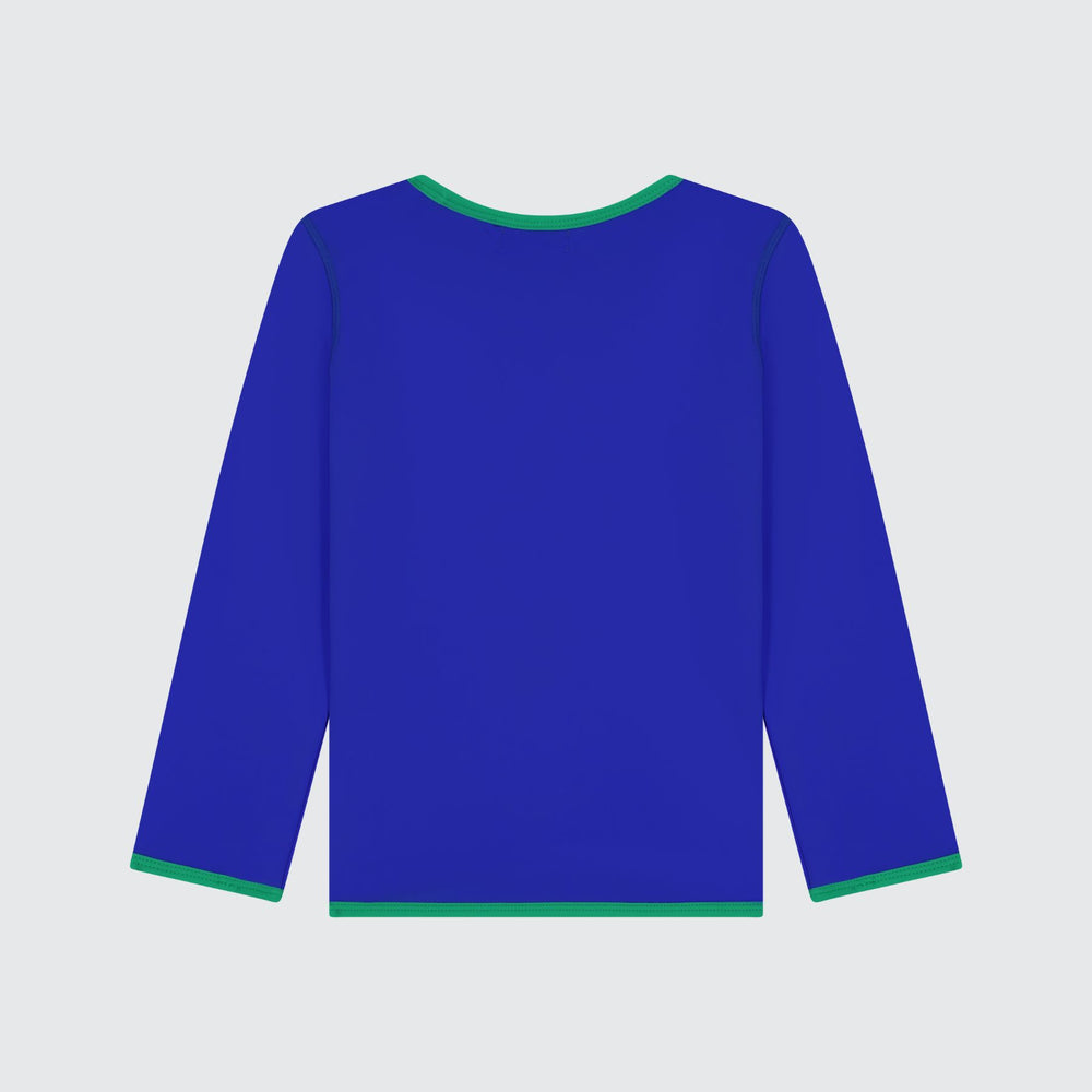 LS SWIM TEE - ELECTRIC BLUE