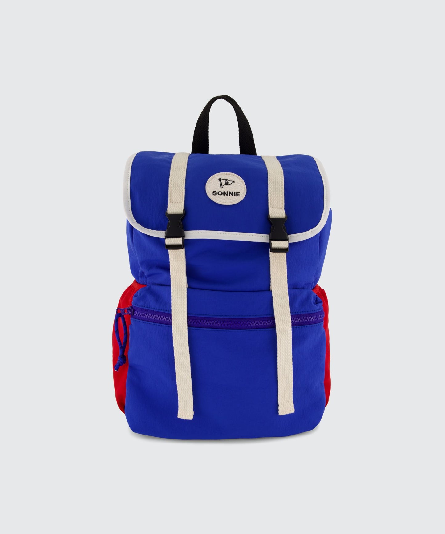 SCHOOL BAG - BLUE/RED