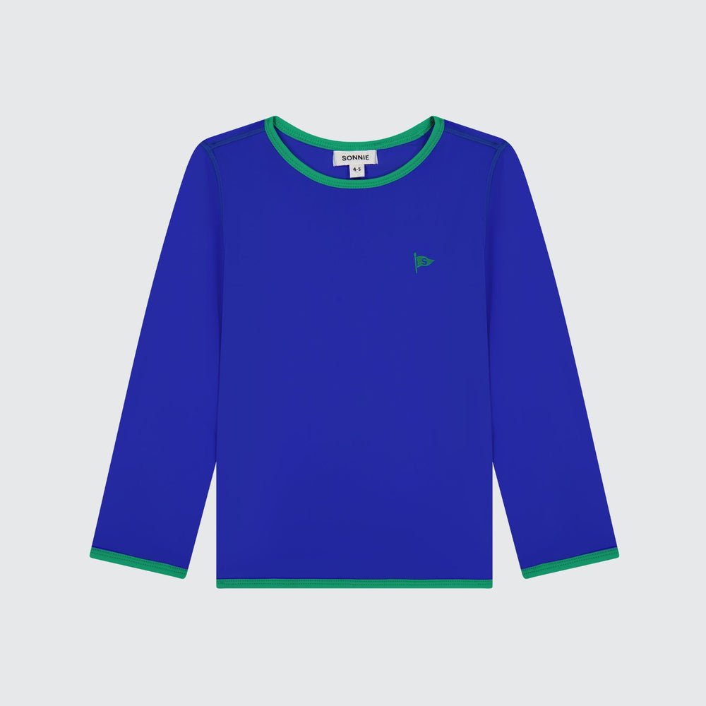 LS SWIM TEE - ELECTRIC BLUE