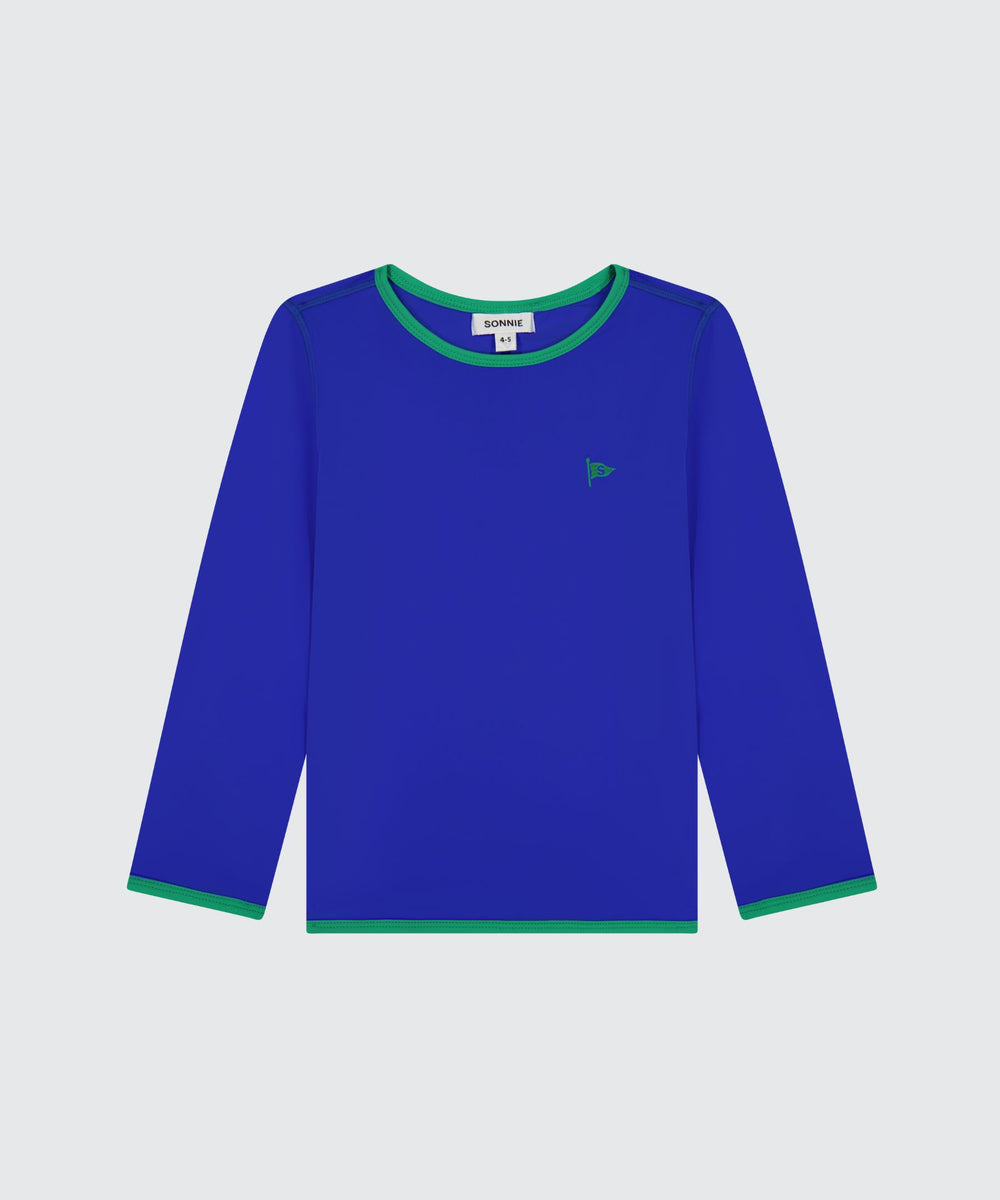 LS SWIM TEE - ELECTRIC BLUE