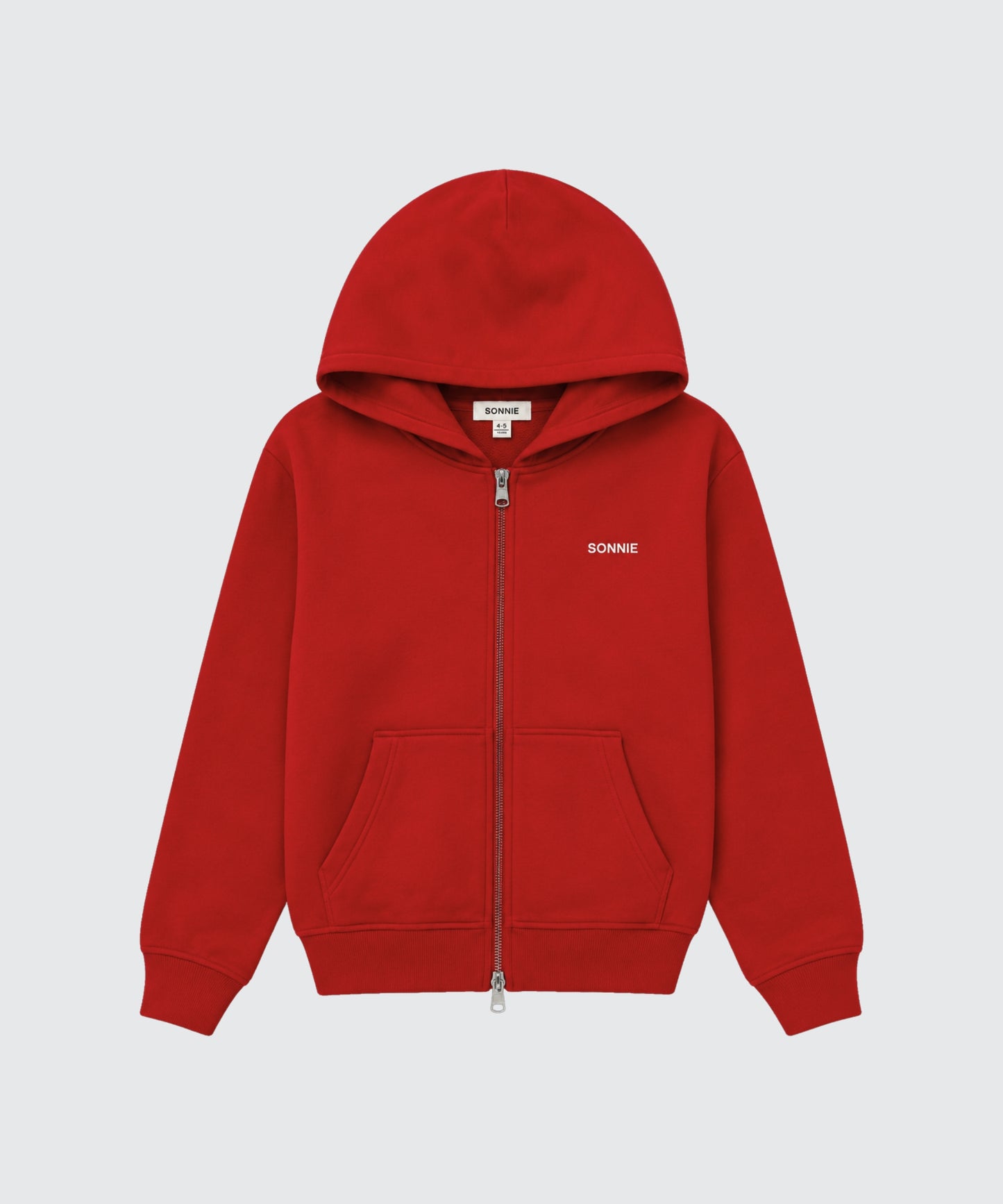 Zip Hoodie - Team Red