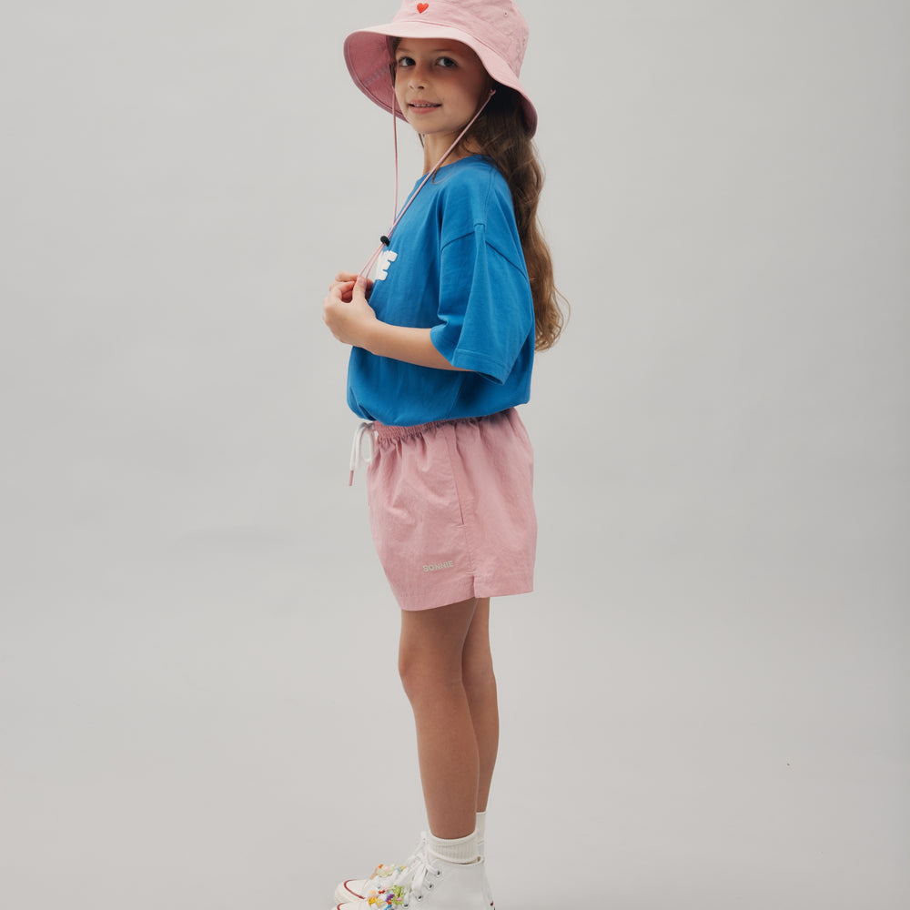 NYLON SHORTIES - SHELL PINK