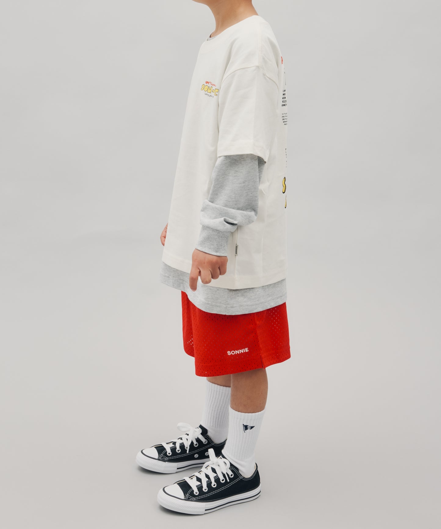 BAGGY BASKETBALL SHORTS - TEAM RED