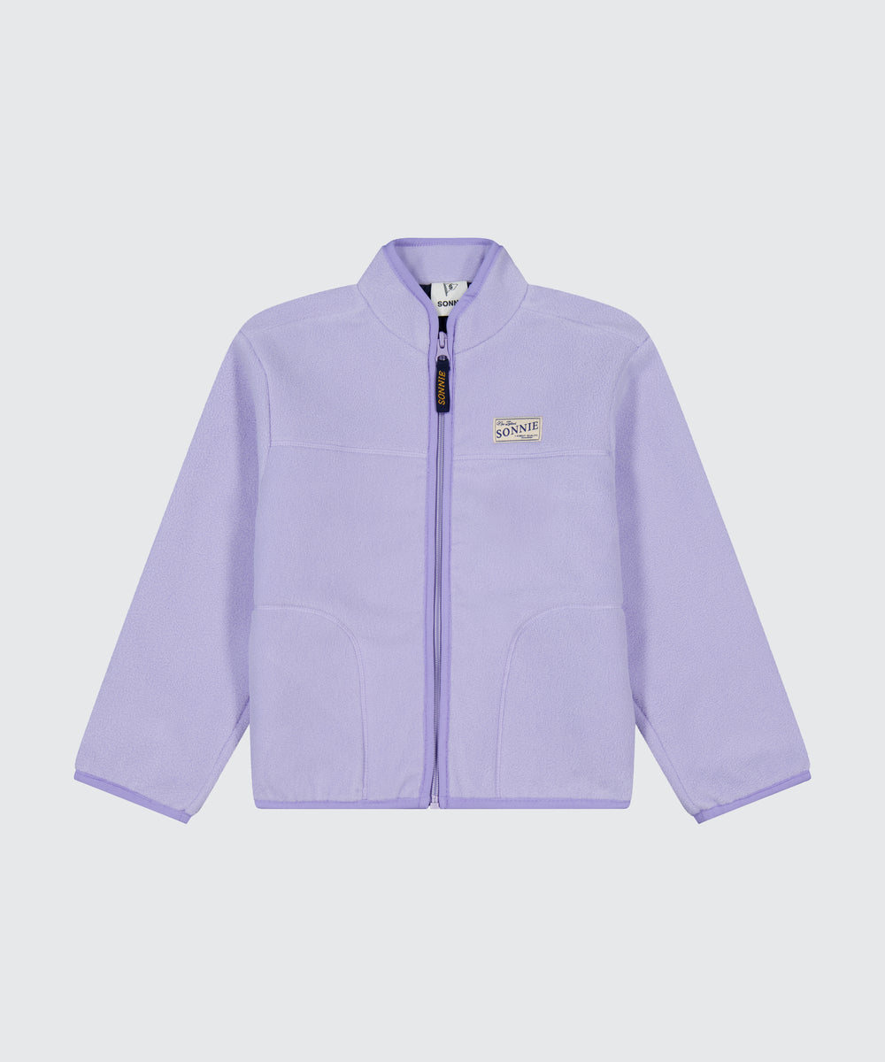 Max Zip Fleece Jacket - Violet