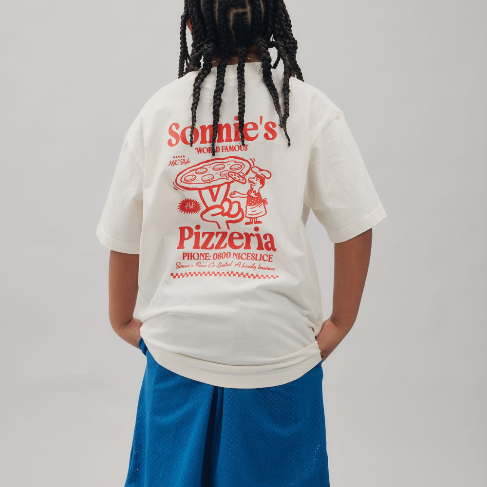 
                      
                        PIZZERIA TEE - OFF WHITE
                      
                    