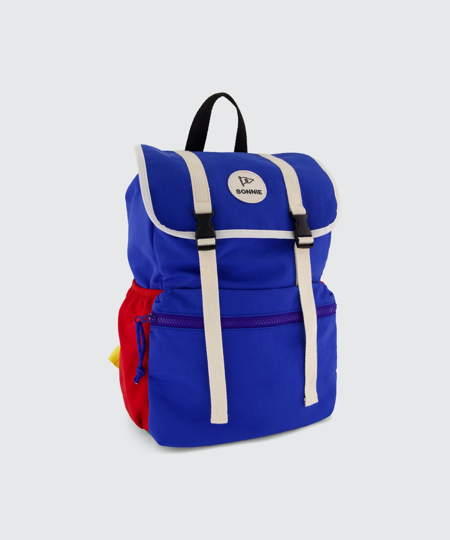 SCHOOL BAG - BLUE/RED