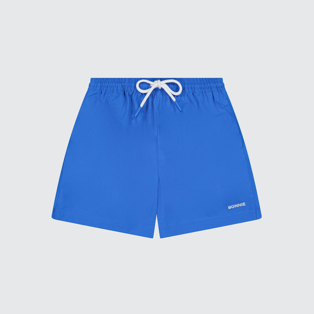 NYLON SPORTS SHORTS - ELECTRIC BLUE