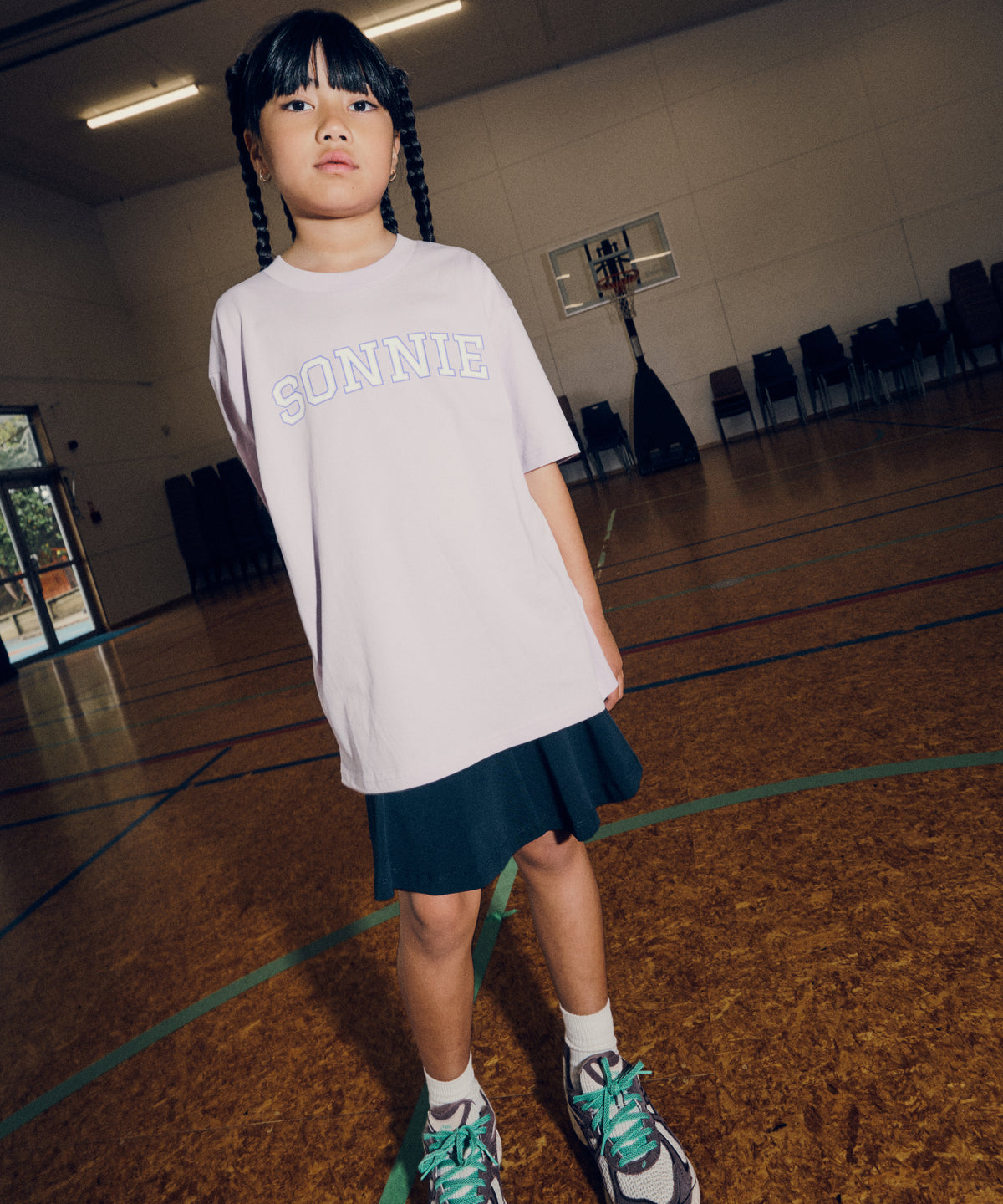 Varsity Tee - Violet