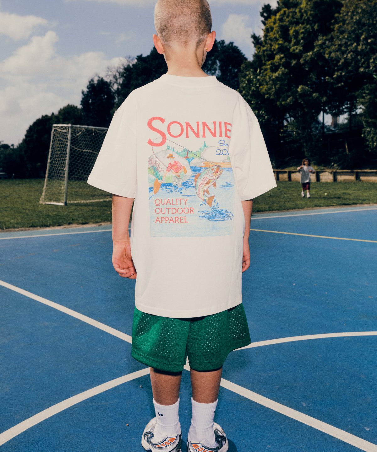 Fly Fishing Tee - Off White