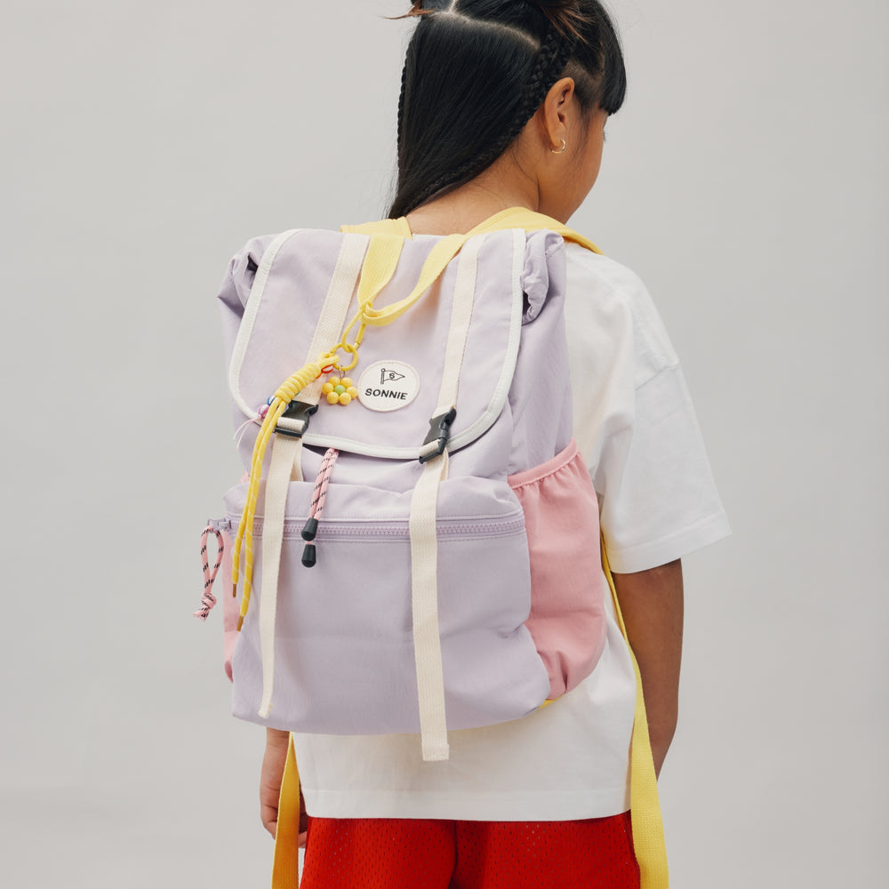 SCHOOL BAG - PURPLE/PINK