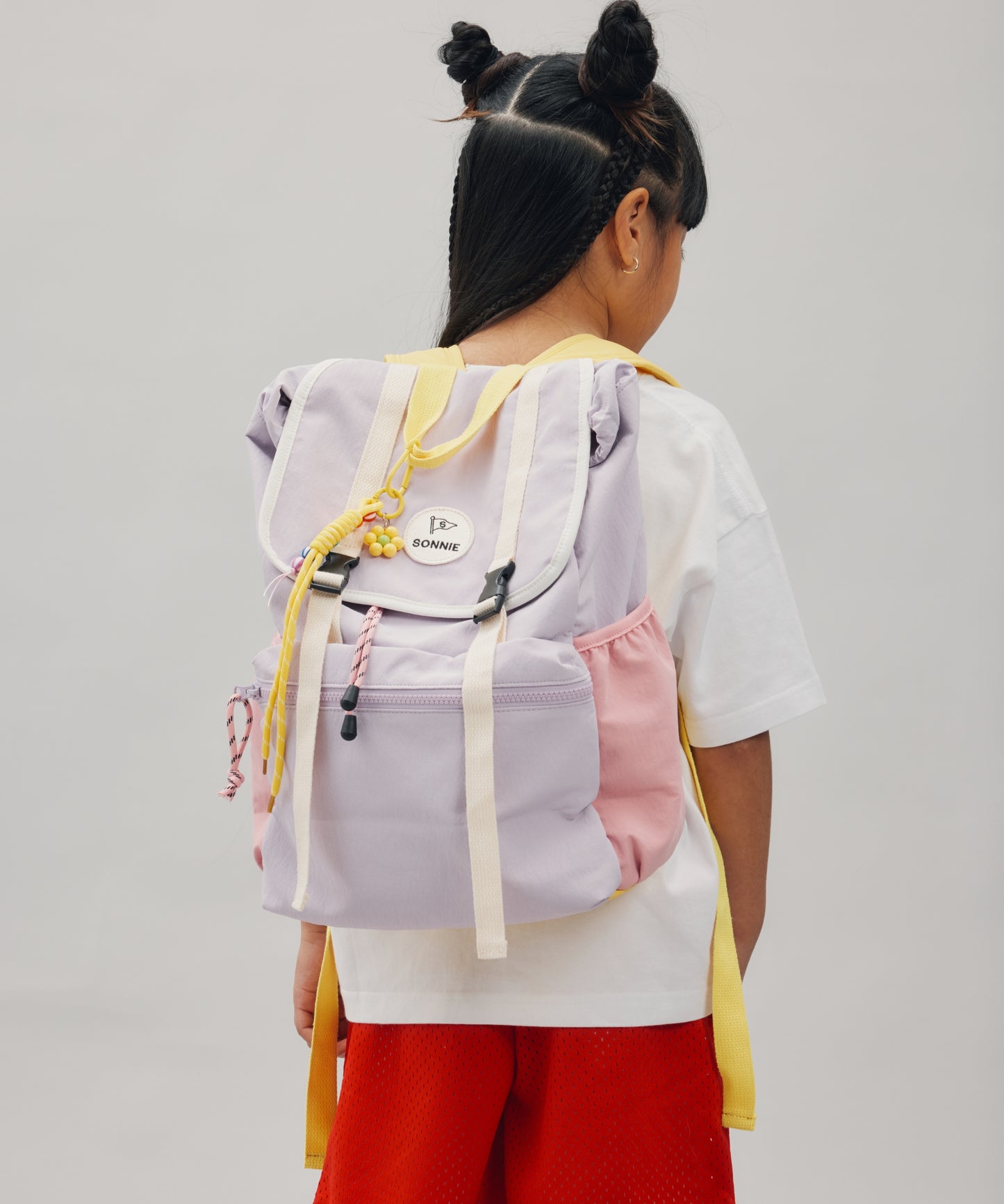 SCHOOL BAG - PURPLE/PINK