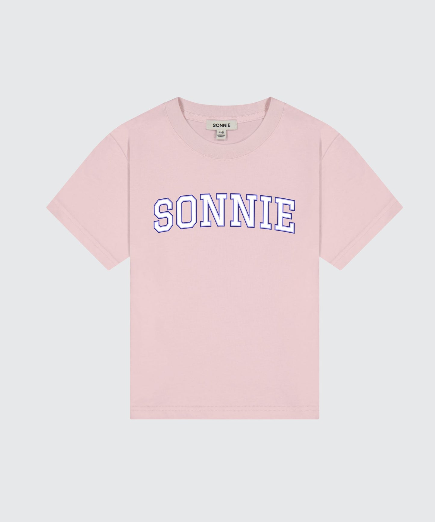 VARSITY TEE - DUSTY PINK