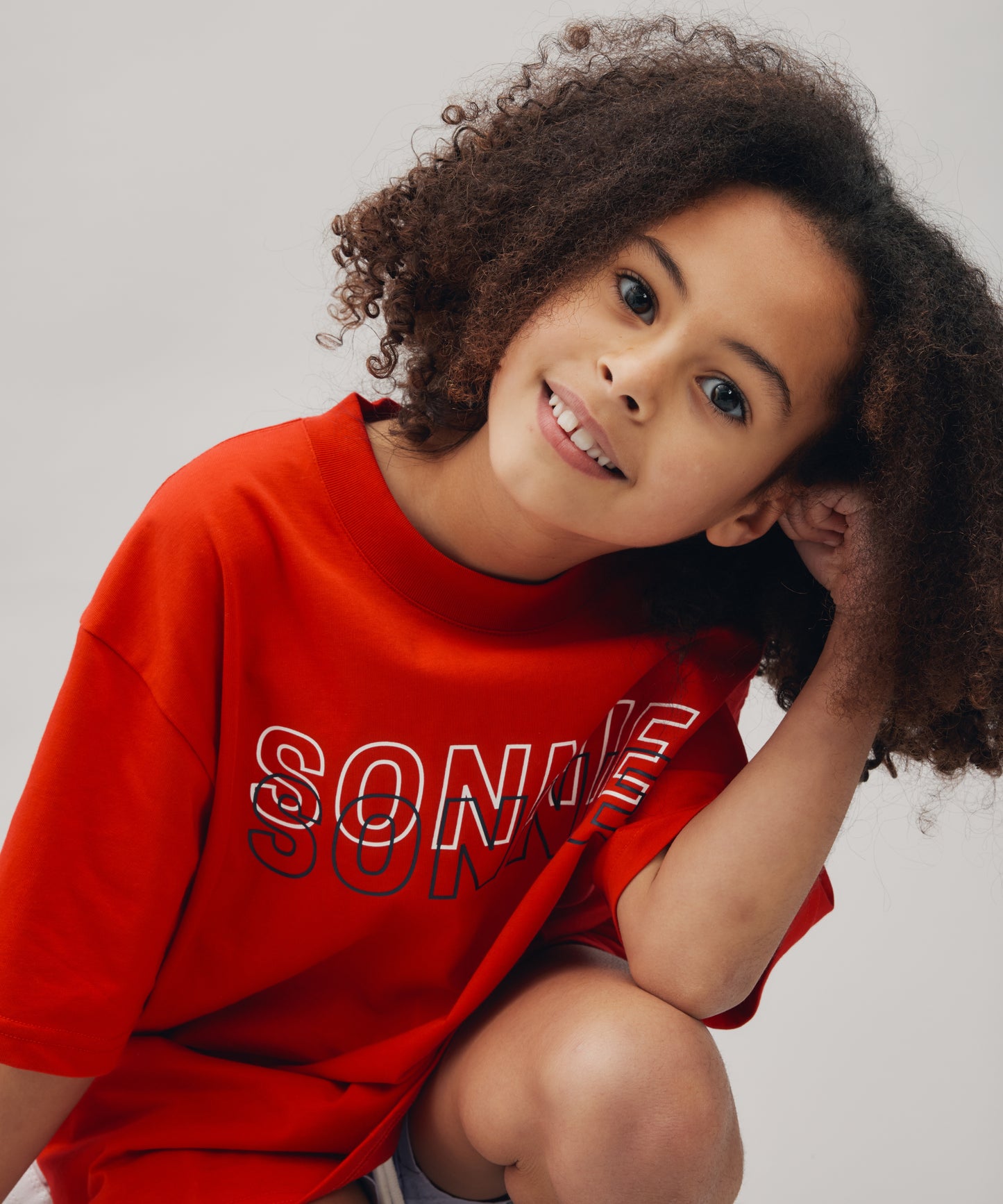 DOUBLE VISION TEE - TEAM RED