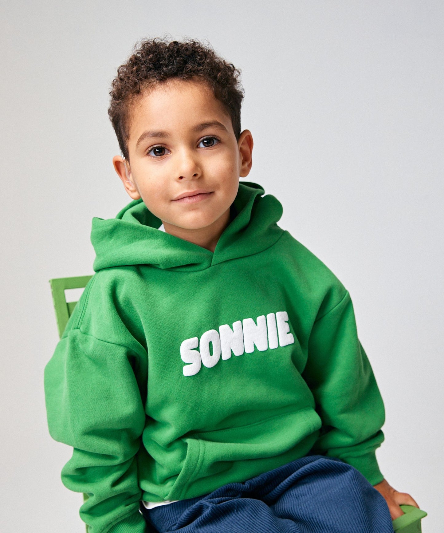 Puff Print - Kermit Green