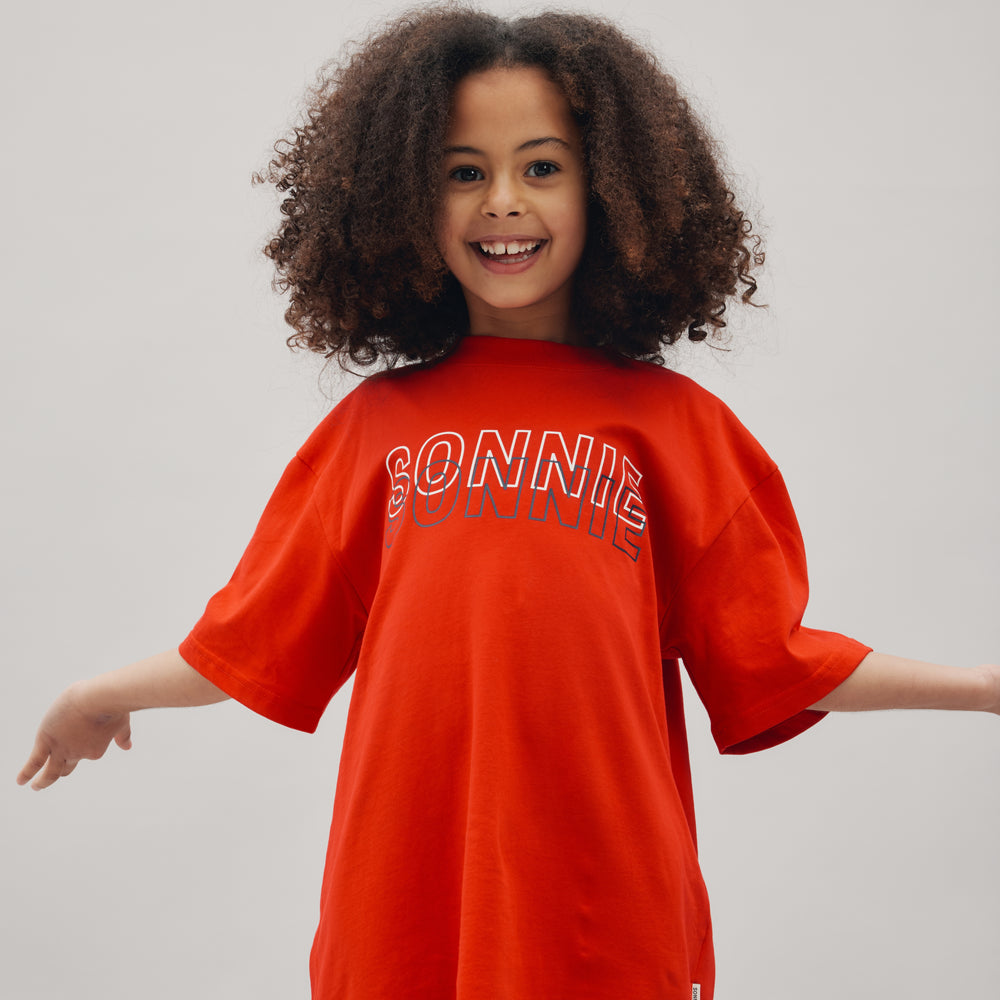 
                      
                        DOUBLE VISION TEE - TEAM RED
                      
                    