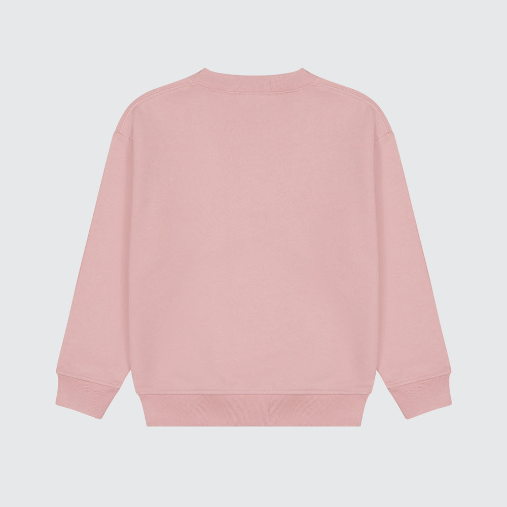 Slouchy Crewneck - Peach Pink