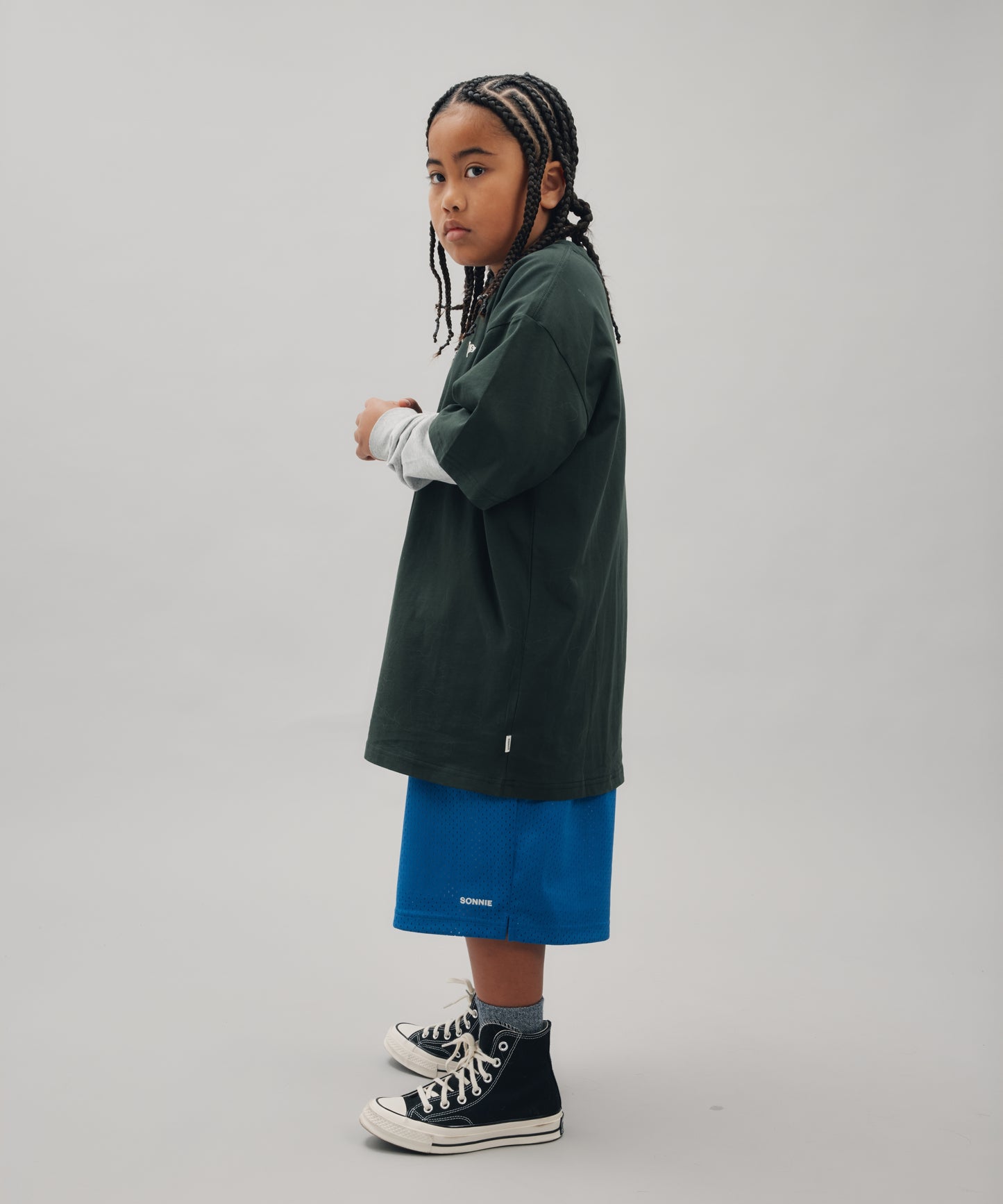 BAGGY BASKETBALL SHORTS - ELECTRIC BLUE