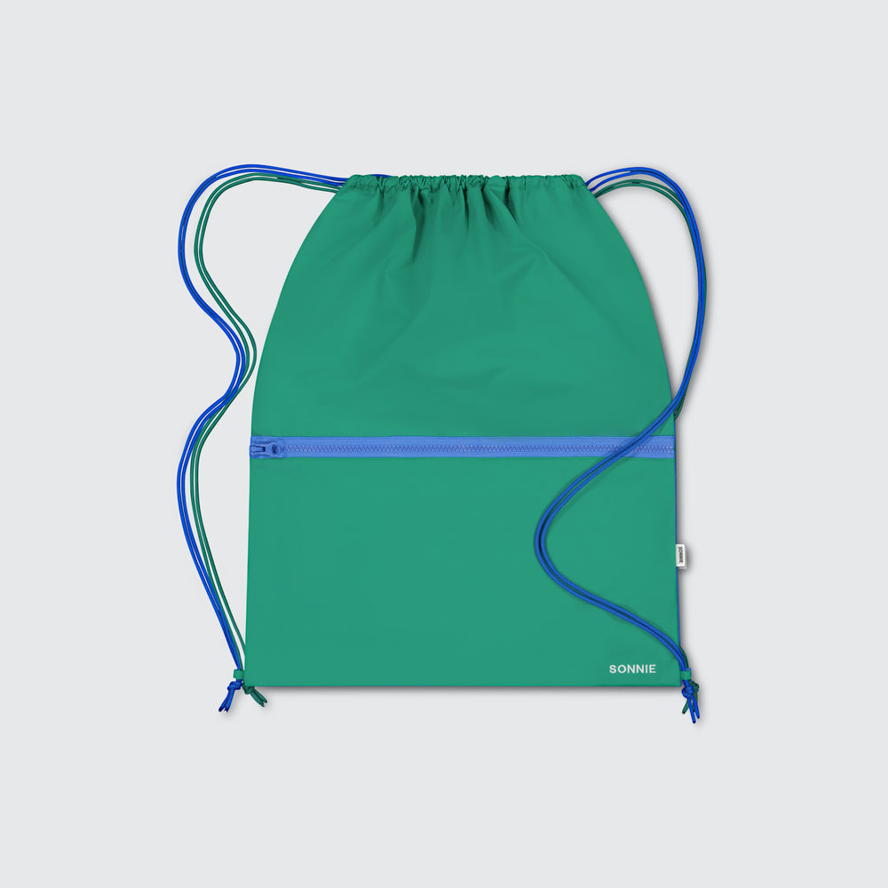 Nylon Swim Bag - Court Green