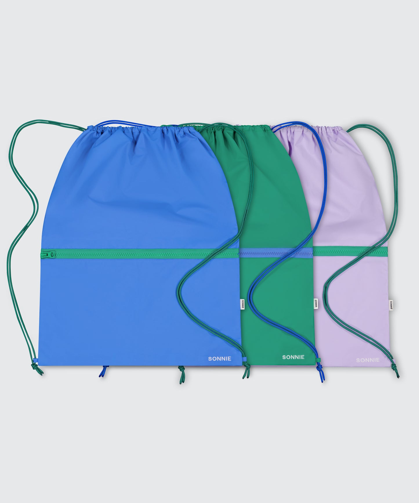 Nylon Swim Bag - Blue Blue