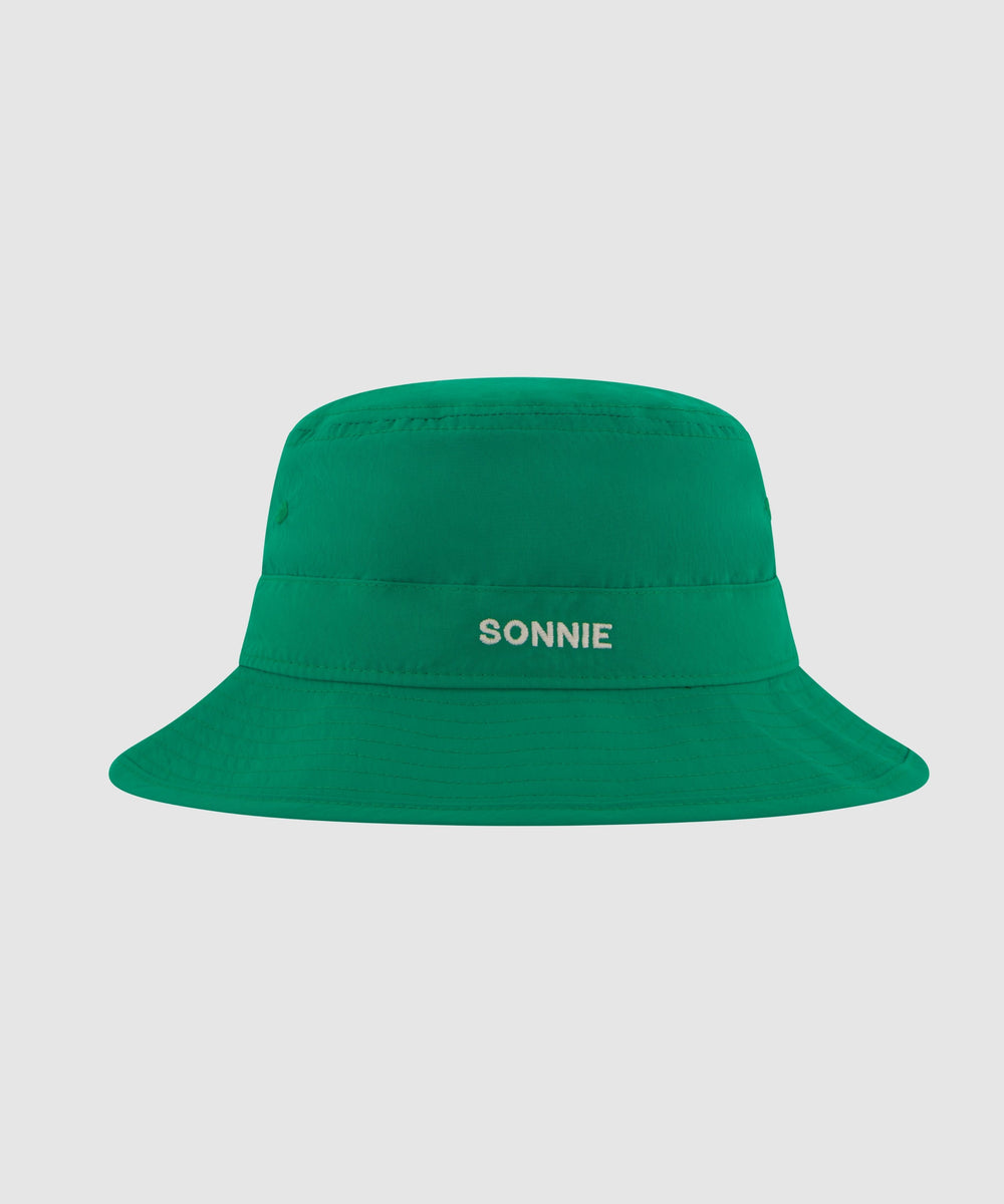 Nylon Bucket Hat - Court Green