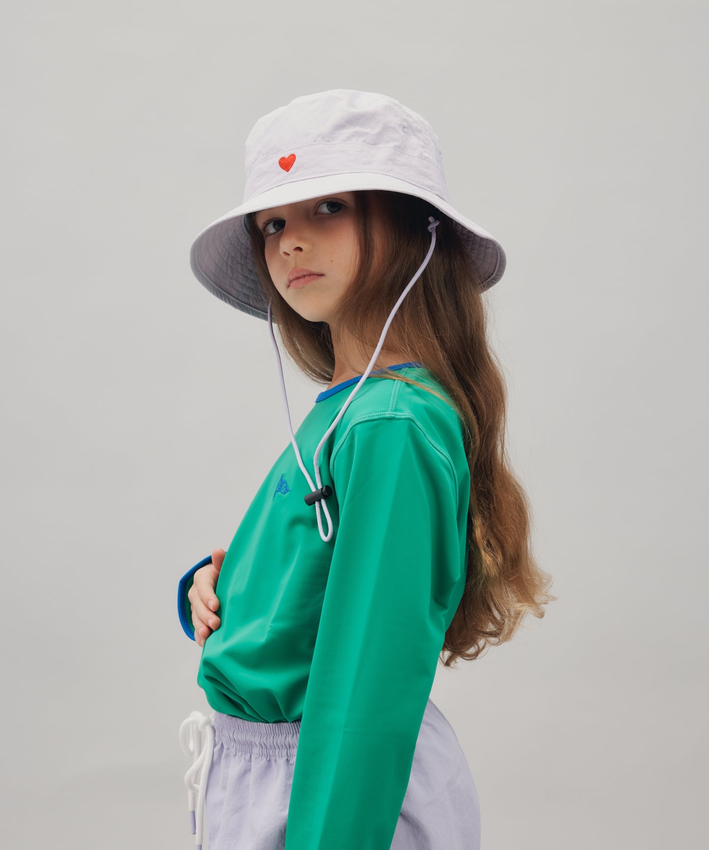 HEART BUCKET HAT - ULTRA VIOLET