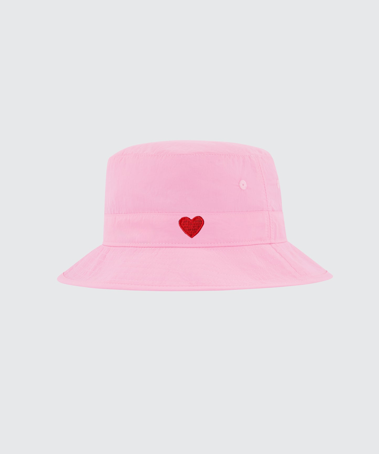 Nylon Bucket Hat -Heart