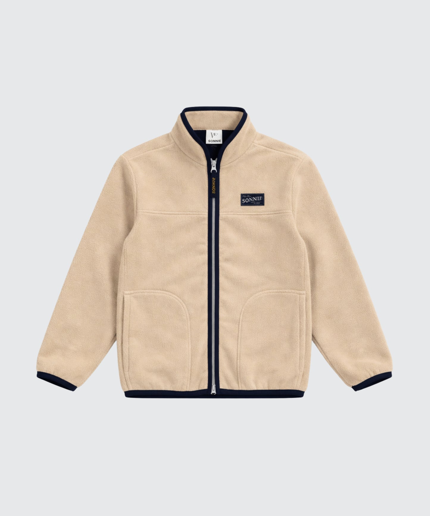Max Zip Fleece Jacket - Natural