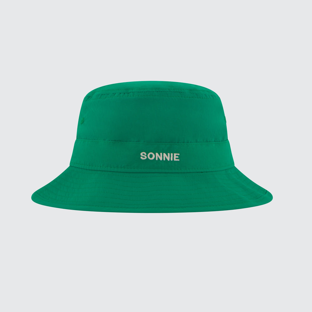 Nylon Bucket Hat - Court Green