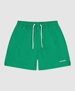 
                  
                    Nylon Sports Shorts - Court Green
                  
                