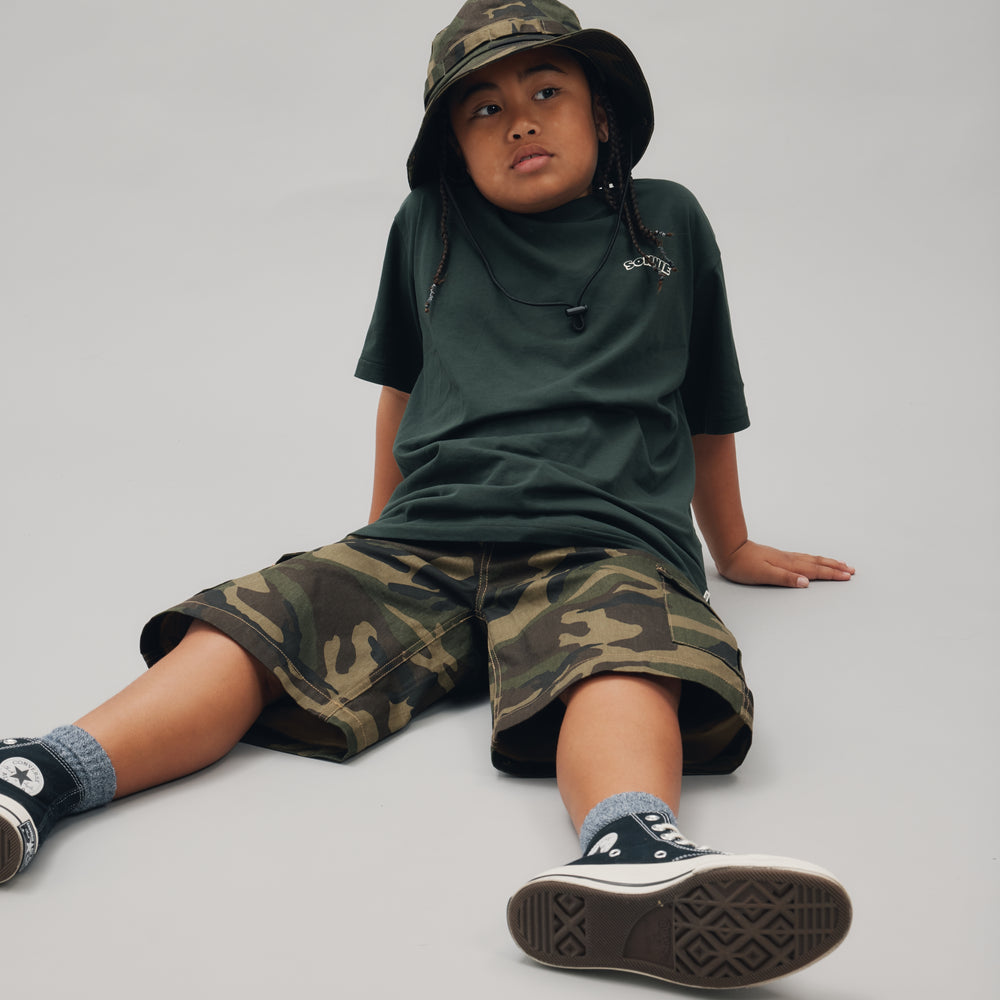 
                      
                        SAUSSIE SIZZ TEE - FOREST GREEN
                      
                    