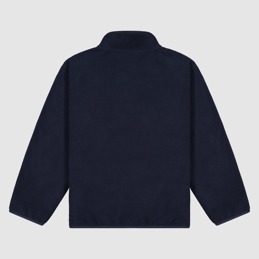 
                      
                        Monty Quarter Dome Fleece - Deep Blue
                      
                    