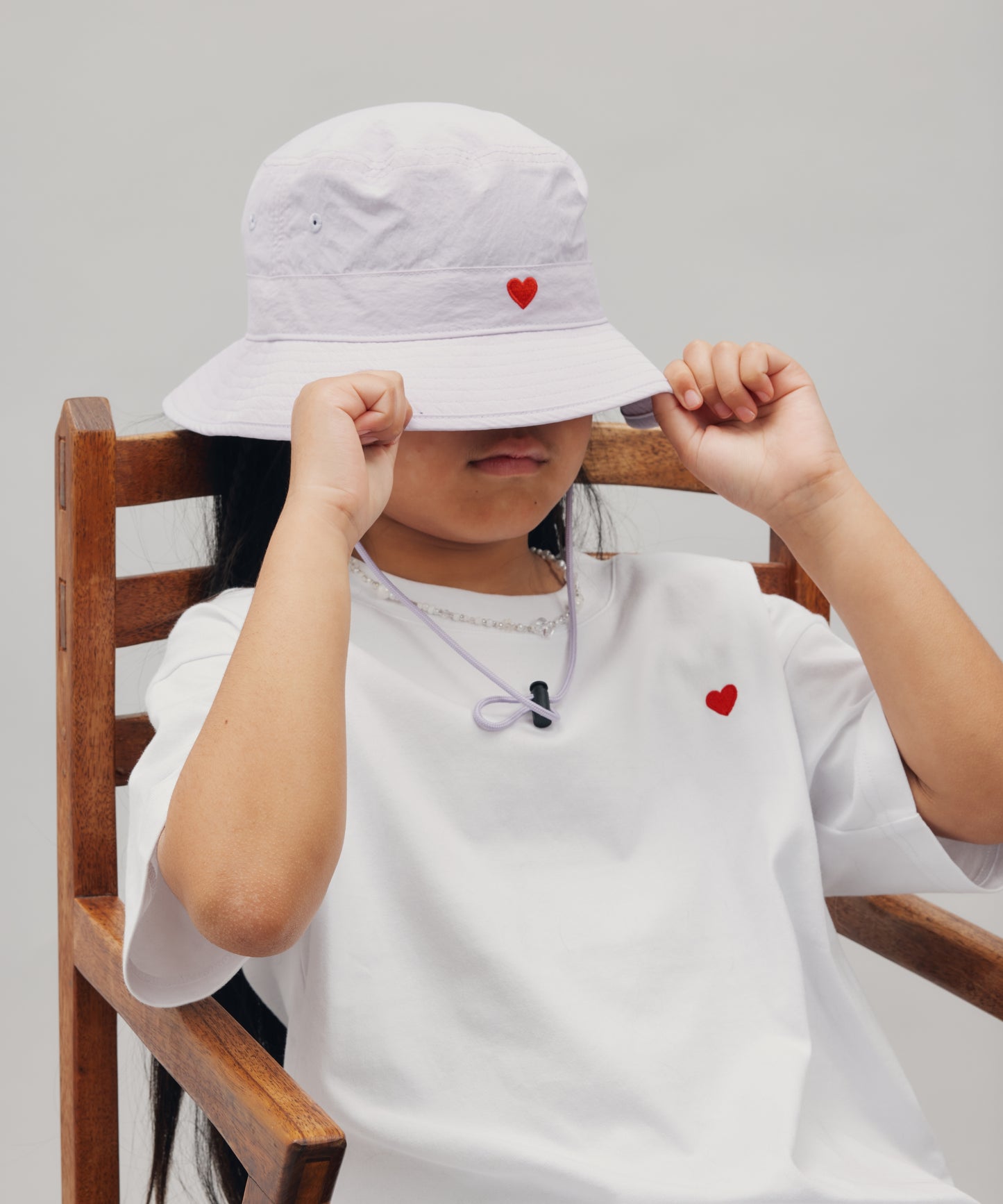 HEART BUCKET HAT - ULTRA VIOLET
