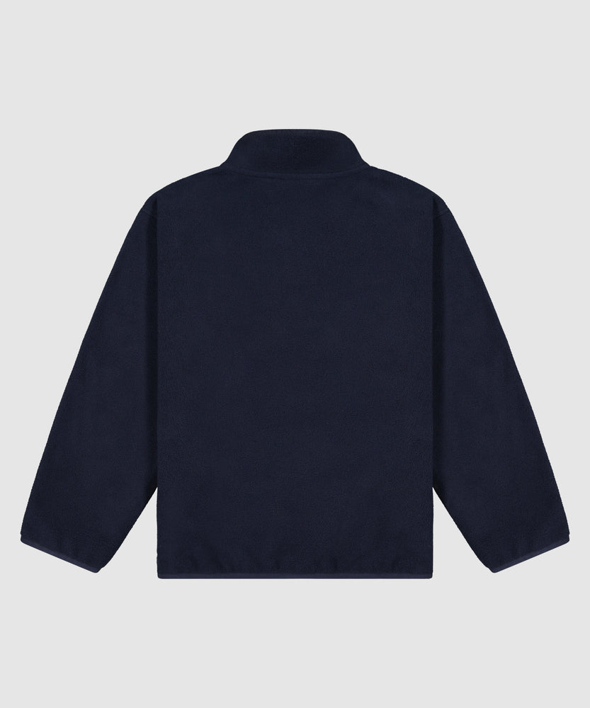 
                  
                    Monty Quarter Dome Fleece - Deep Blue
                  
                