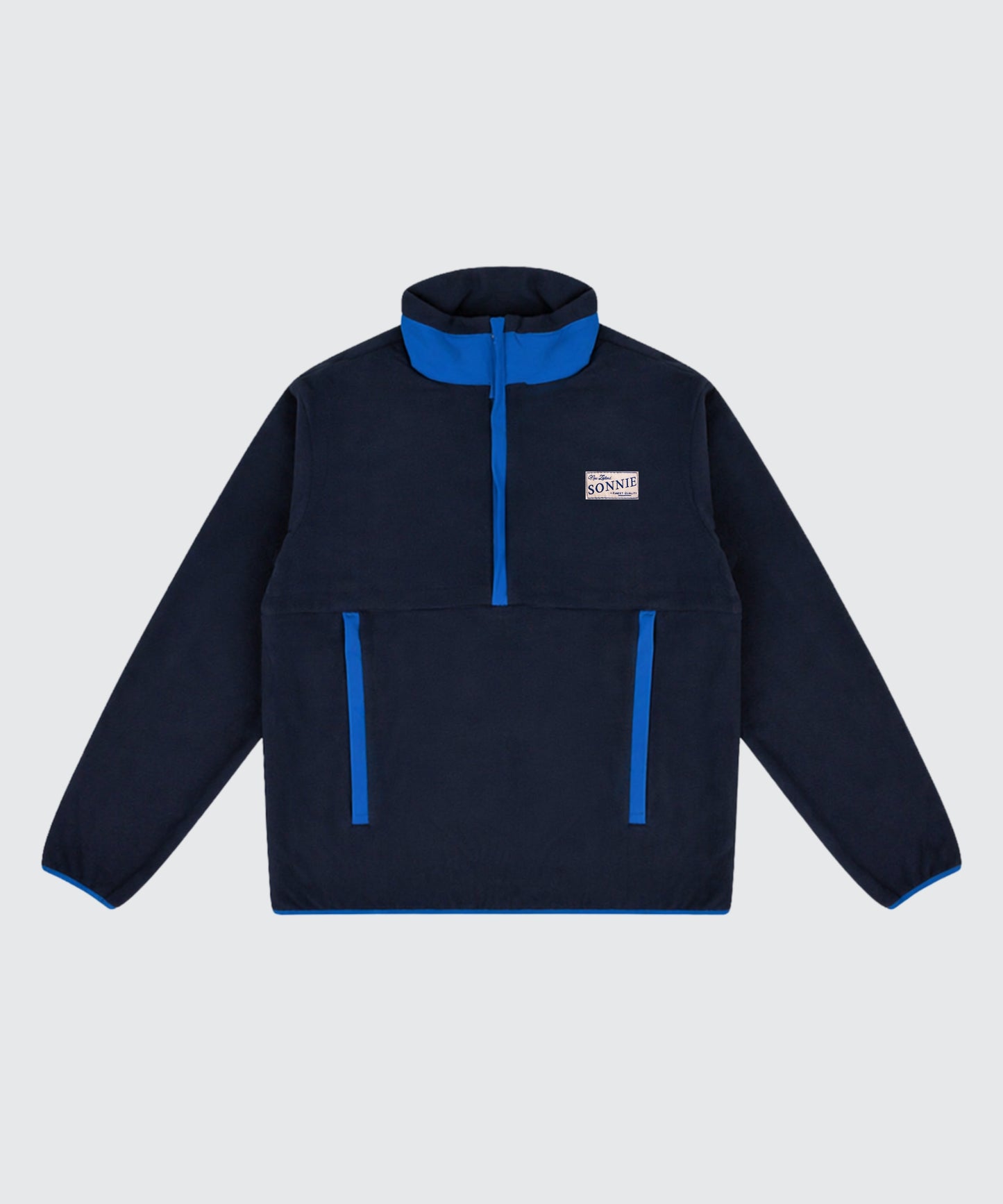 Lini Fleece - Navy & Cobalt Blue