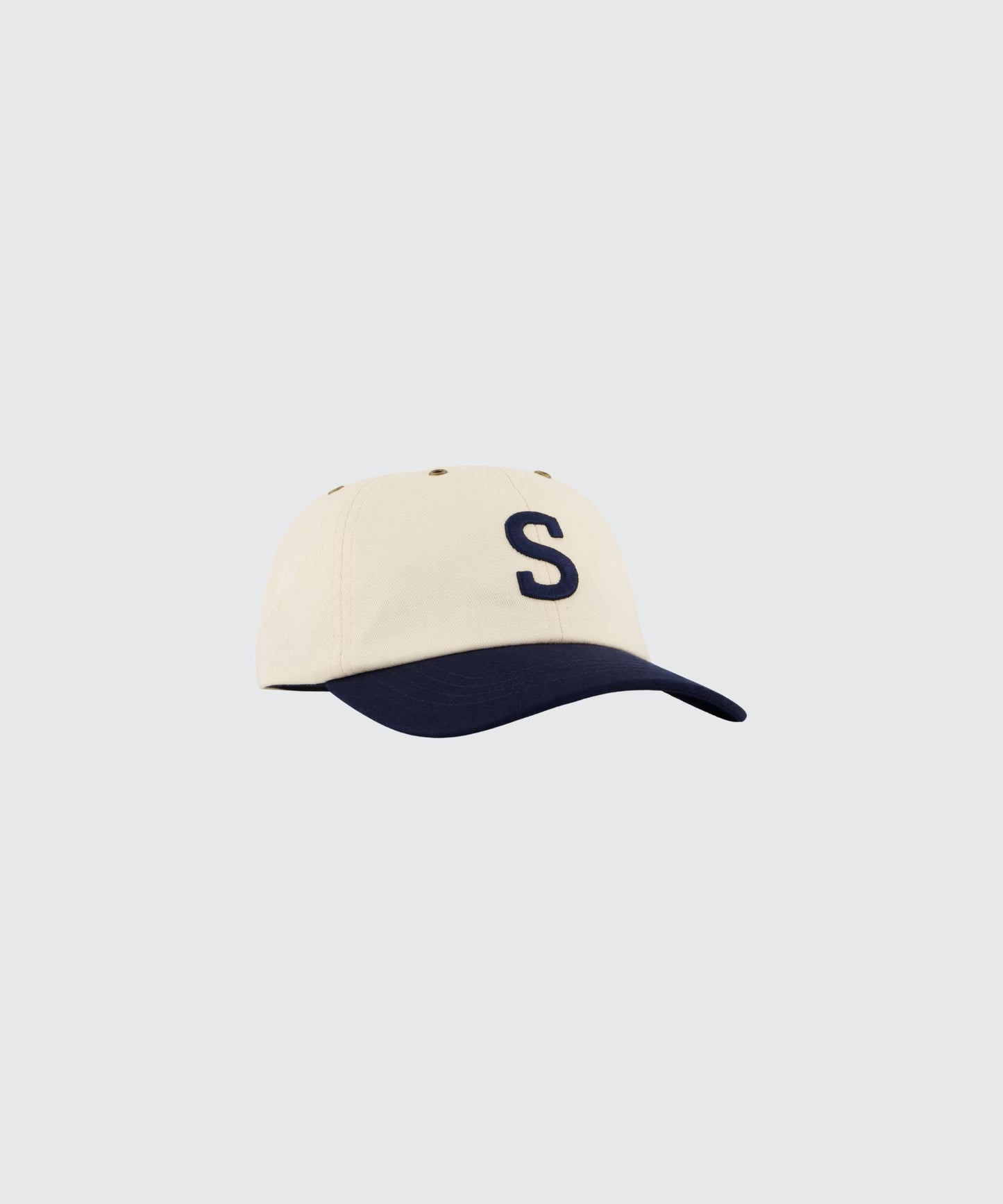 S CAP - CREAM/INK