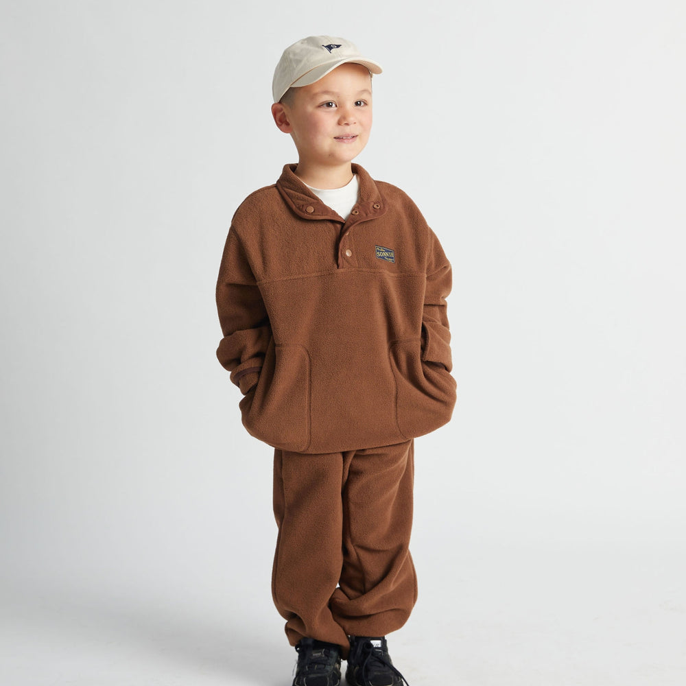 Monty Fleece Pants - Carob