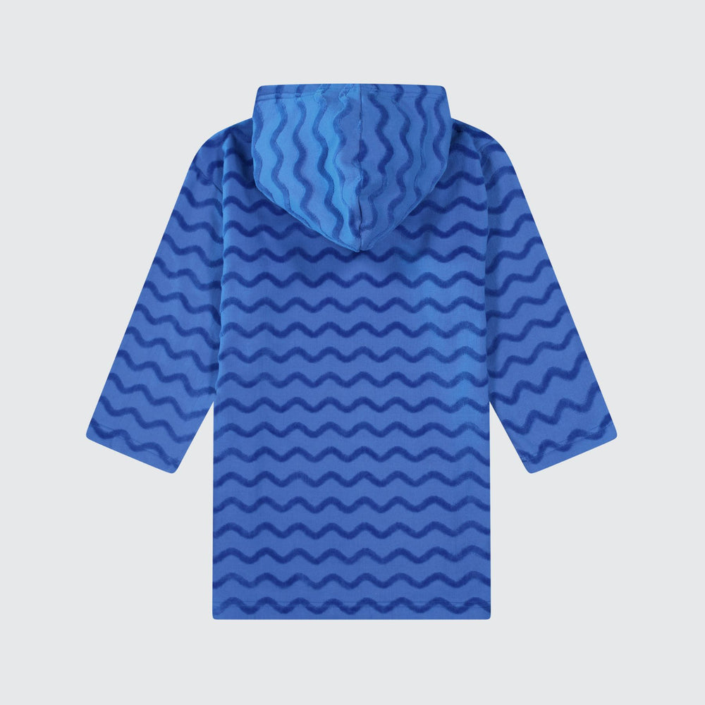 HOODED TOWEL - ELECTRIC BLUE