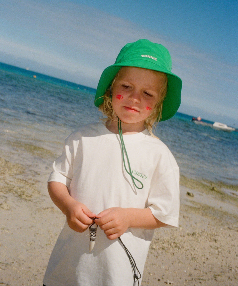 
                  
                    Nylon Bucket Hat - Court Green
                  
                