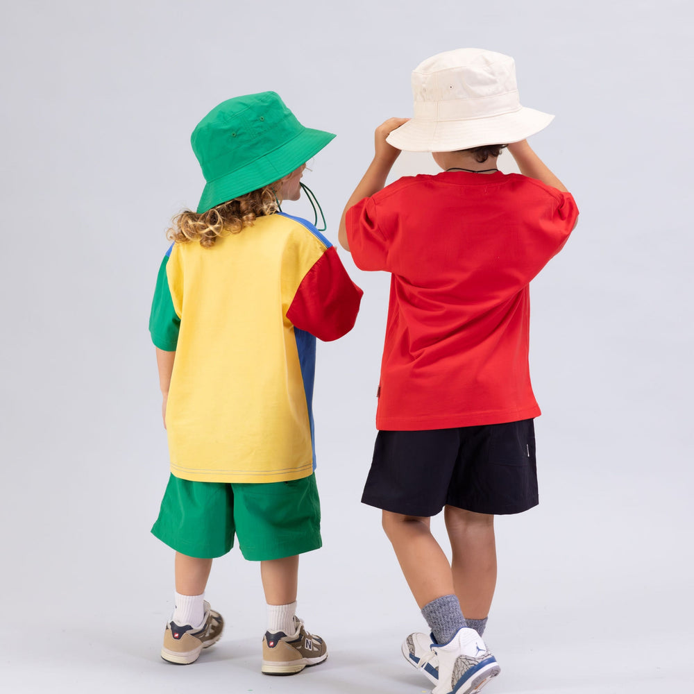 
                      
                        Nylon Bucket Hat - Court Green
                      
                    