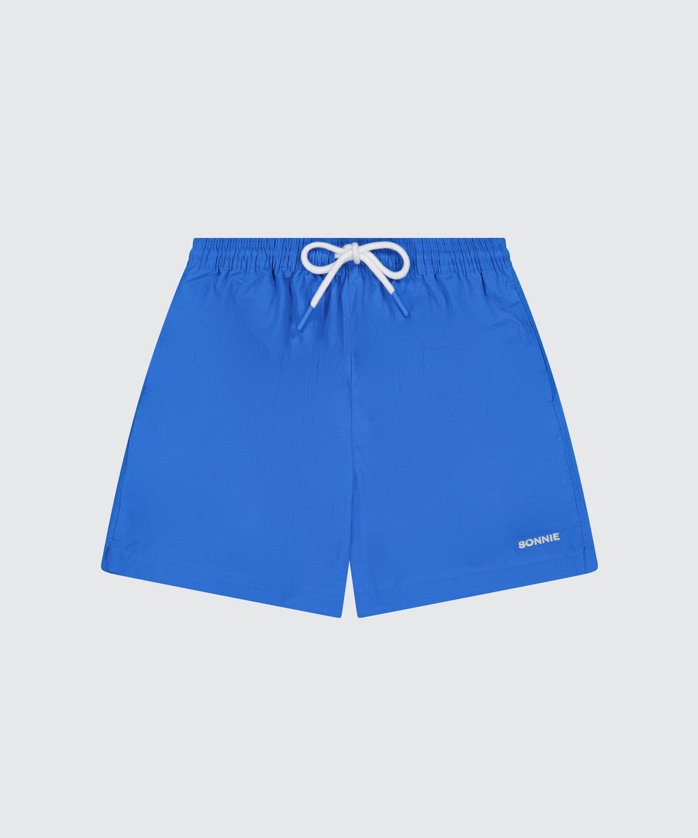 Nylon Sports Shorts - Blue Blue