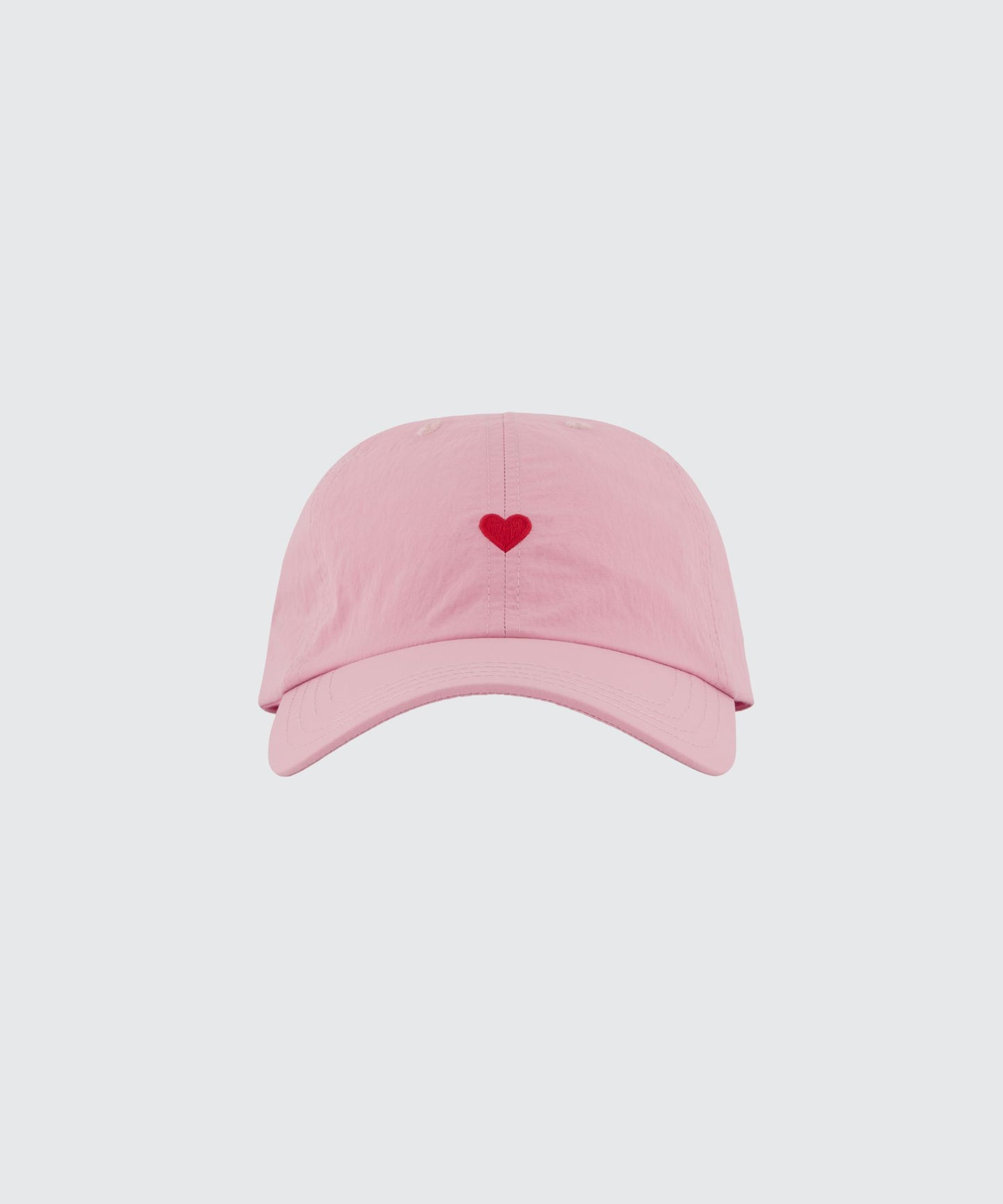 NYLON HEART CAP - SHELL PINK