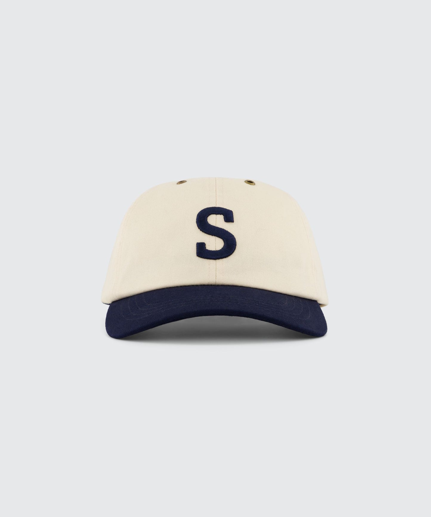 S CAP - CREAM/INK