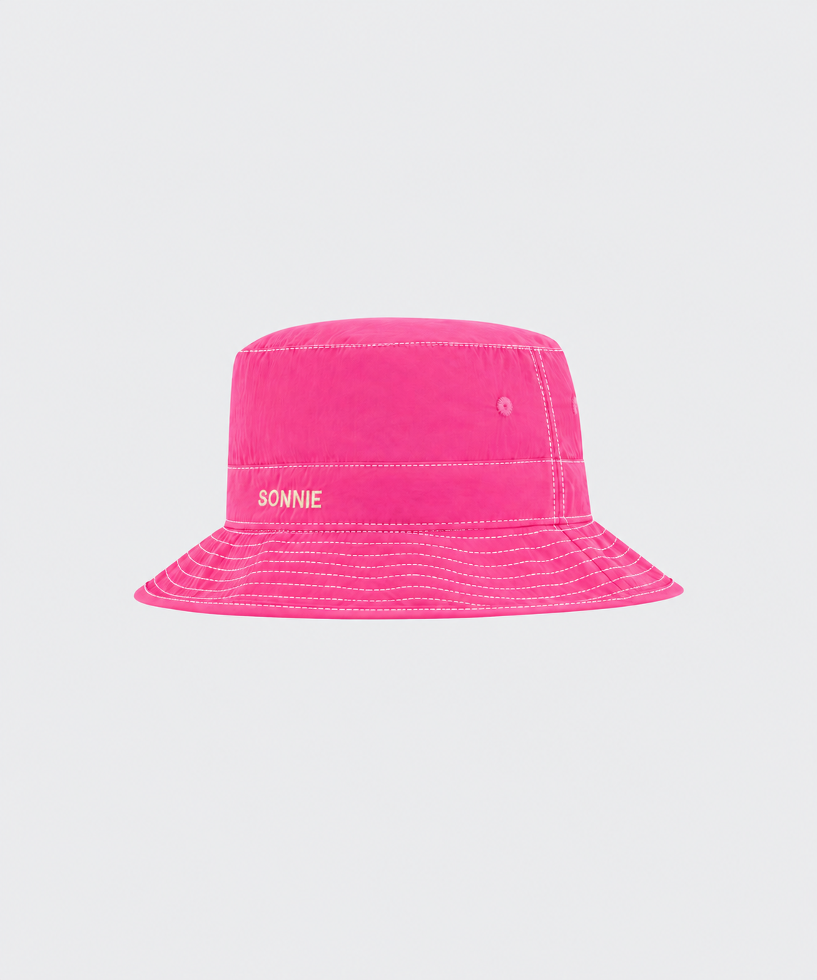 Nylon Bucket Hat - Hot Pink