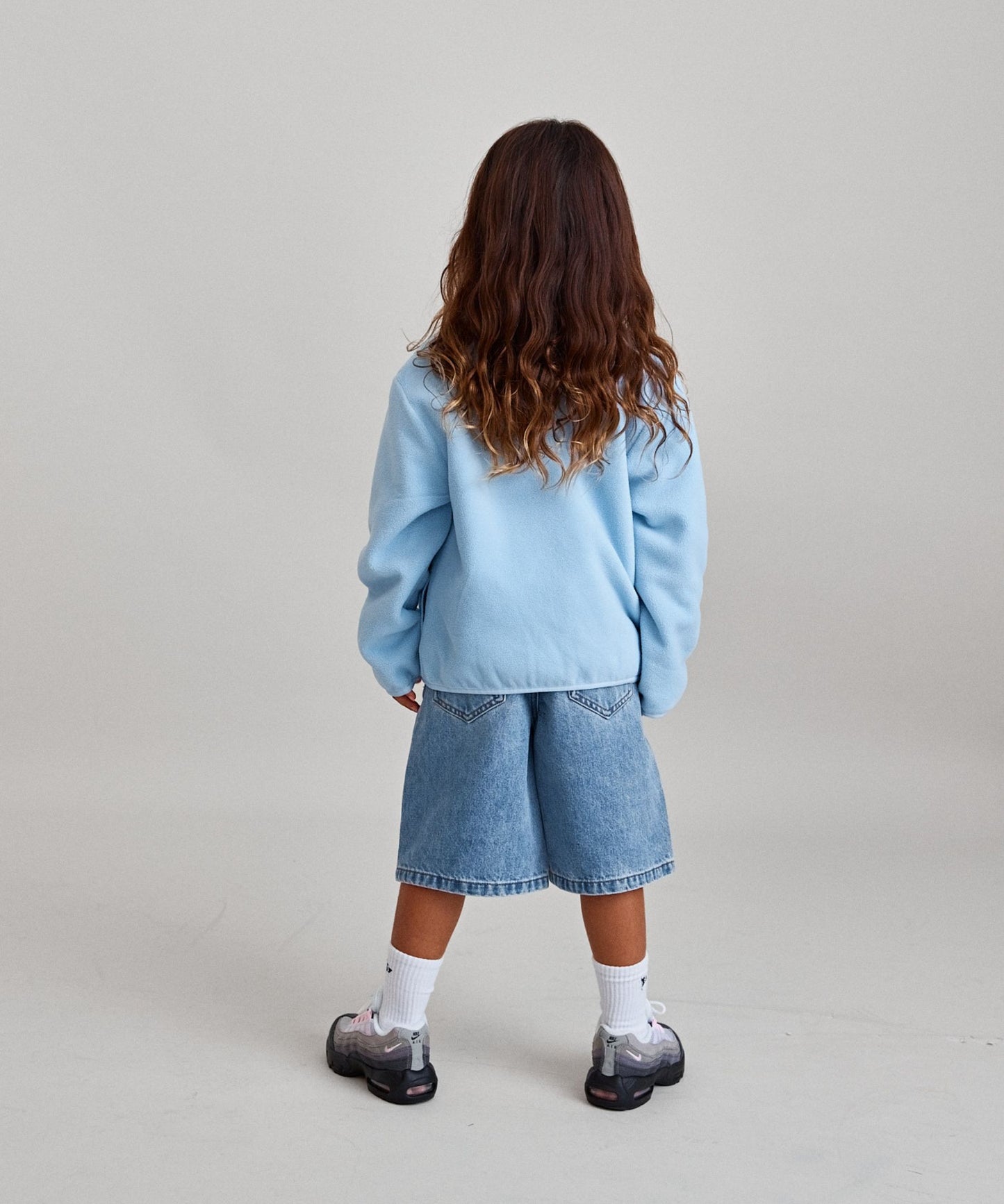 Max Zip Fleece - Baby Blue