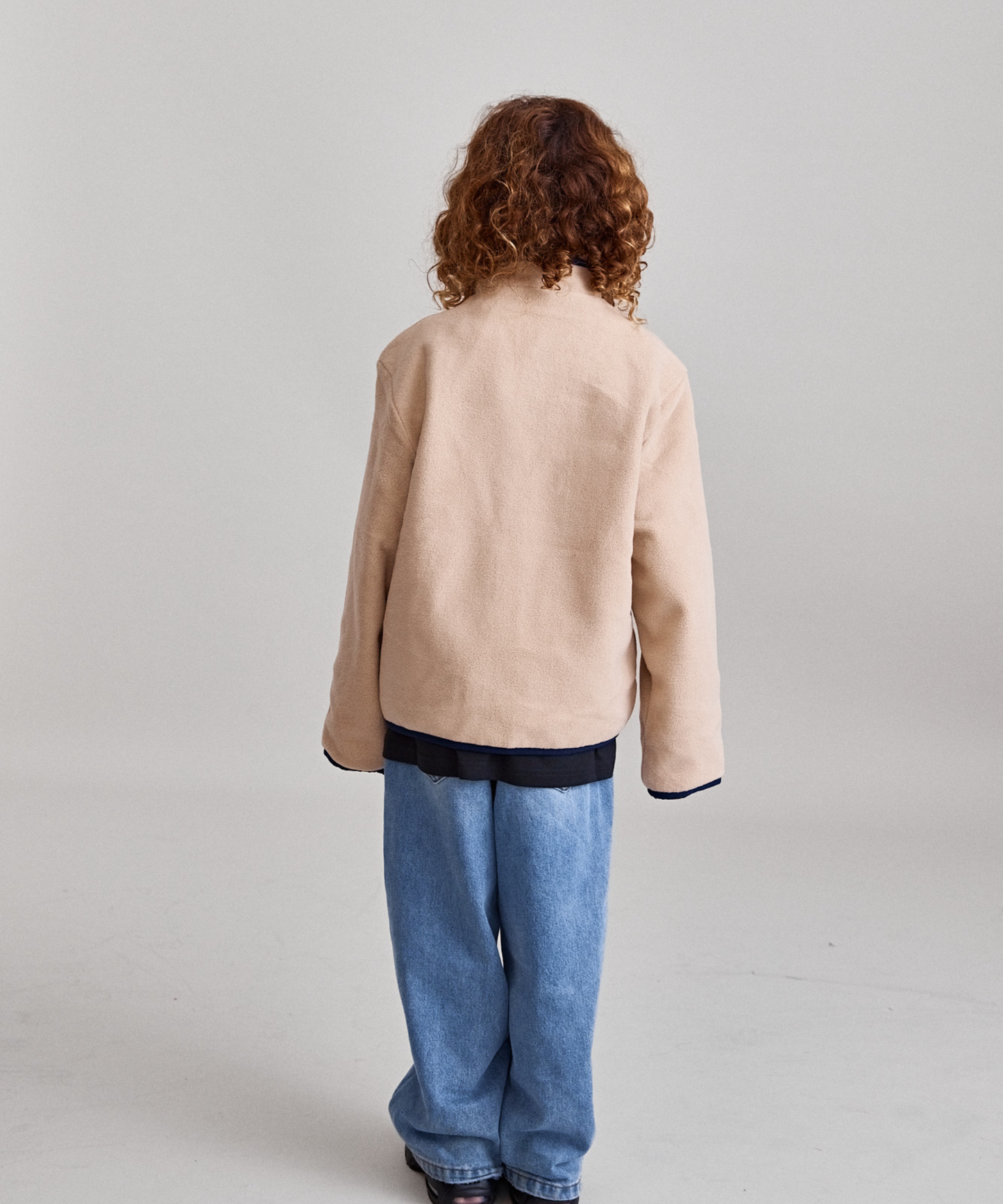 Max Zip Fleece Jacket - Natural