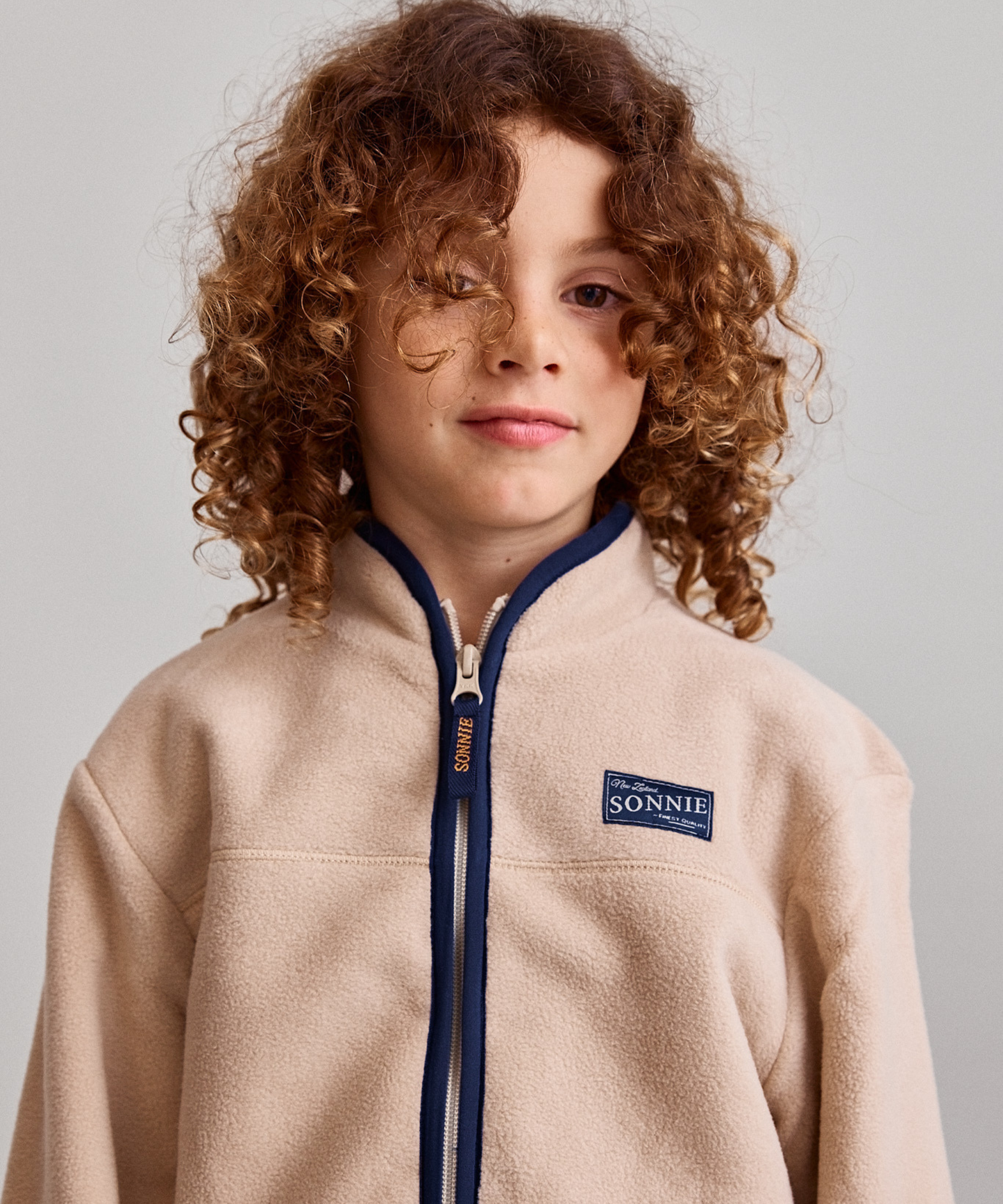 Max Zip Fleece Jacket - Natural