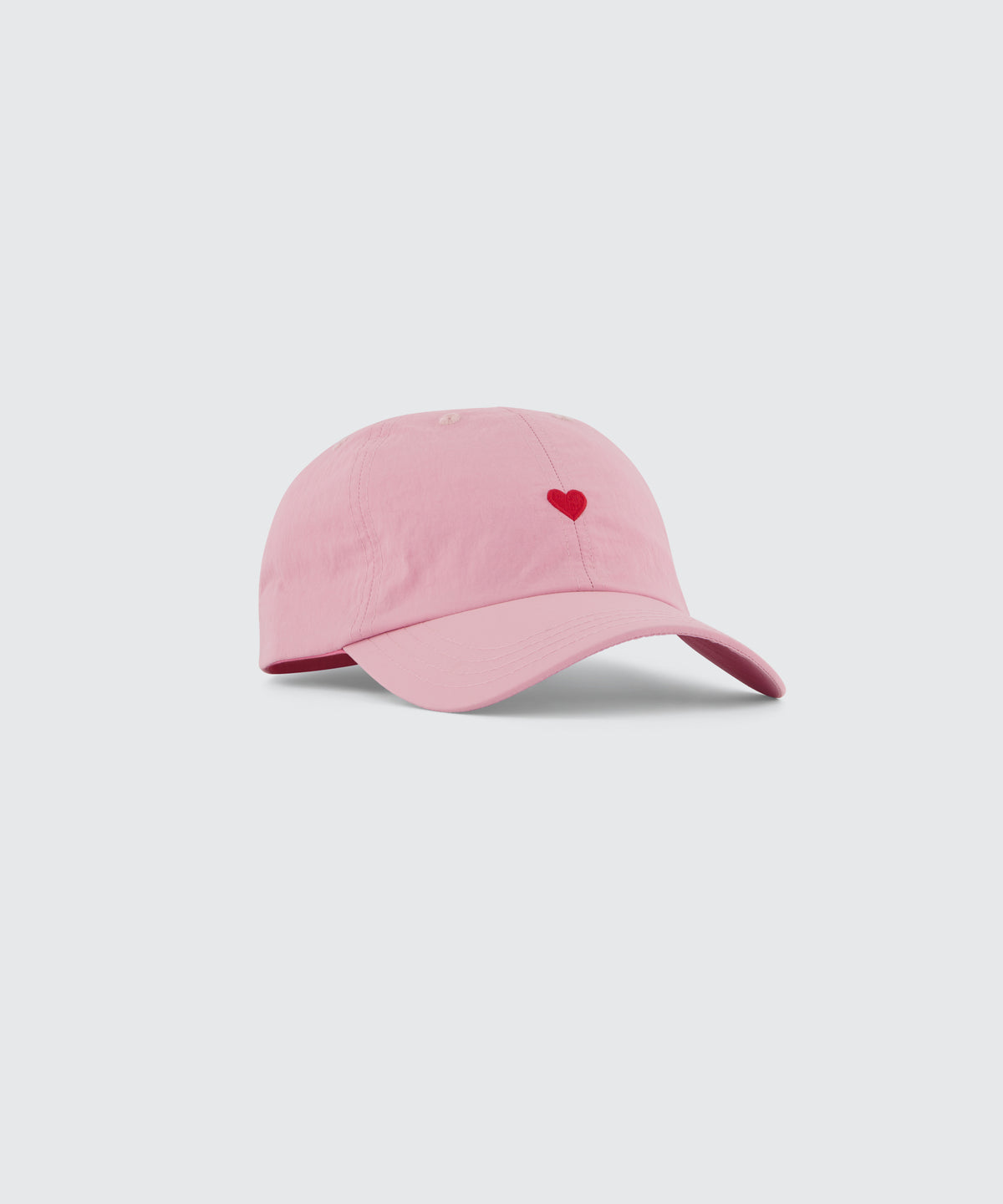SONNIE Nylon Heart Cap in Soft Pink, side
