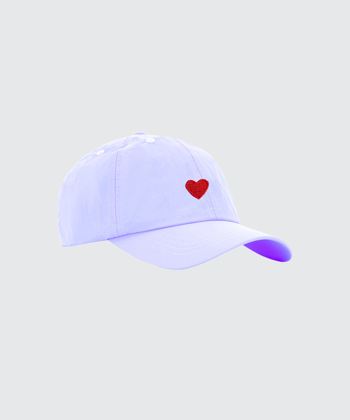 SONNIE Nylon Heart Cap in Violet