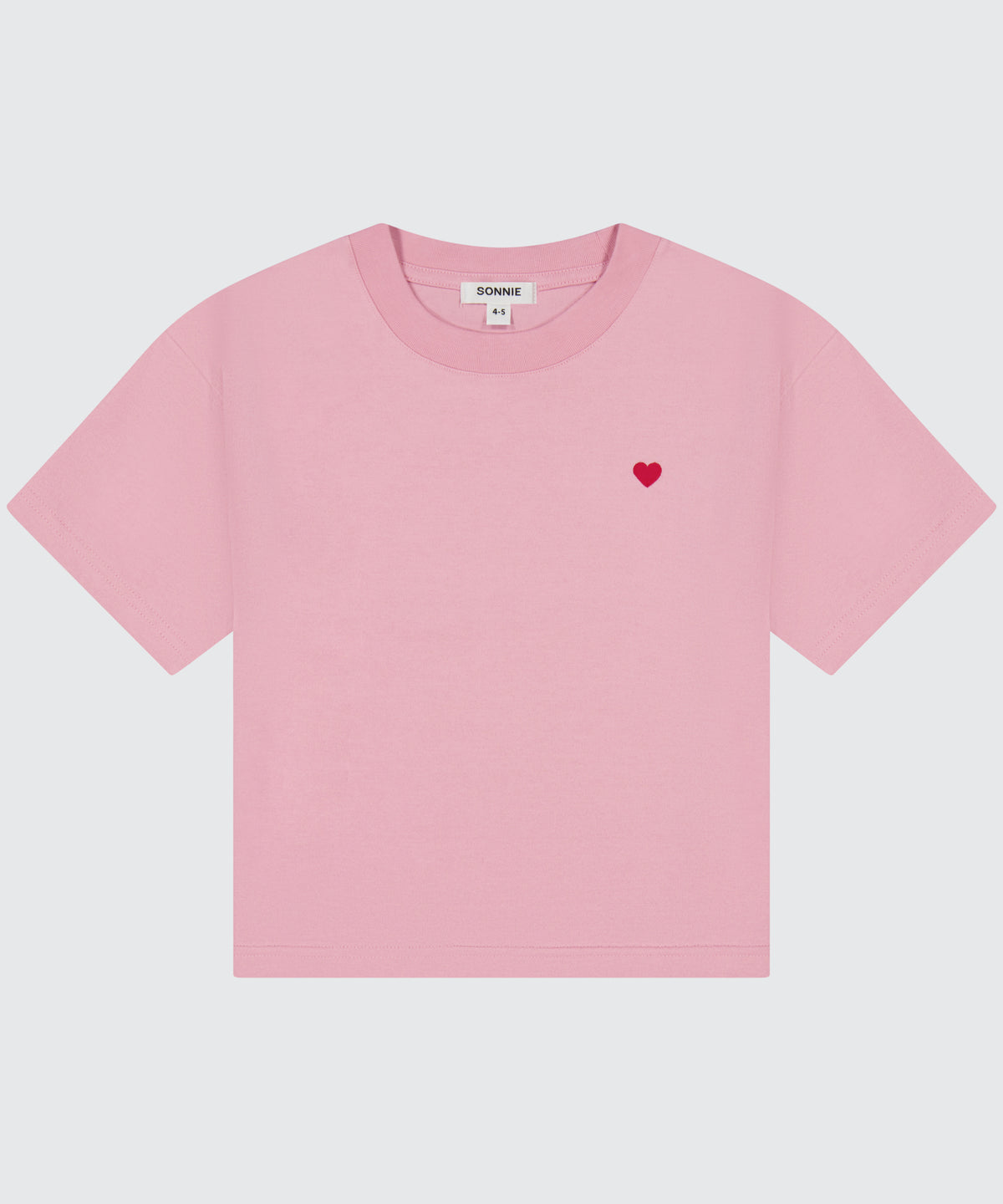 SONNIE Heart Tee in Soft Pink