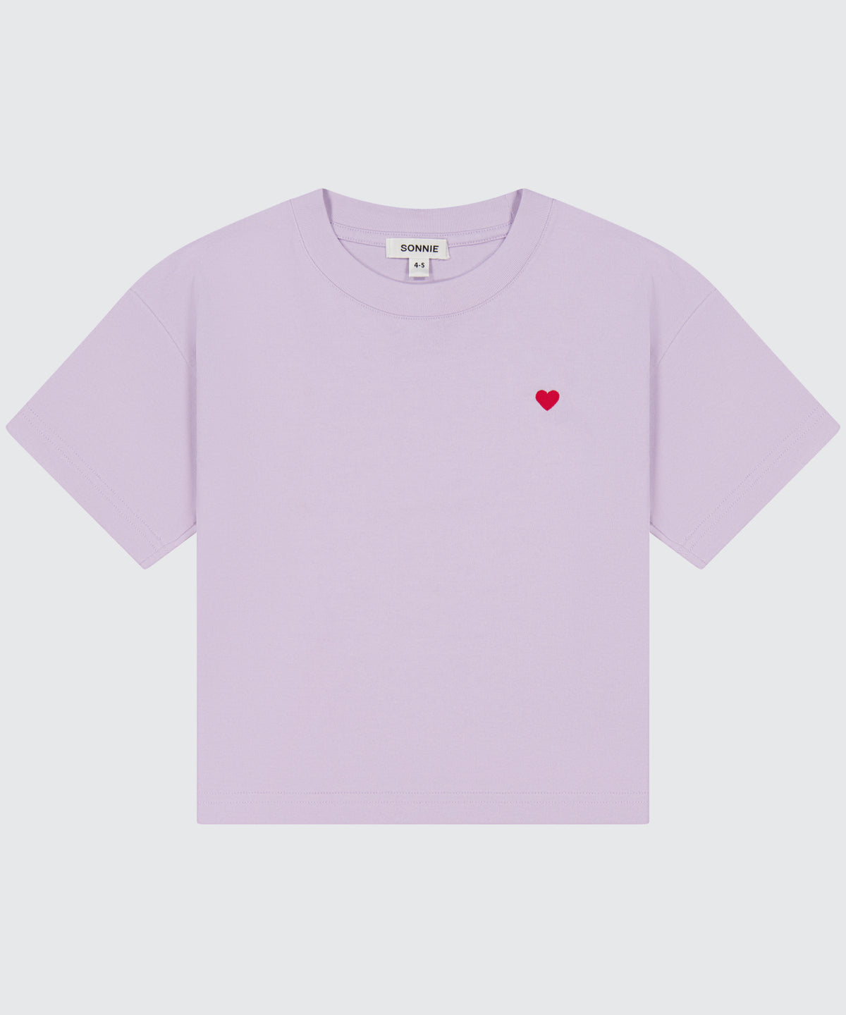 SONNIE Heart Tee in Violet